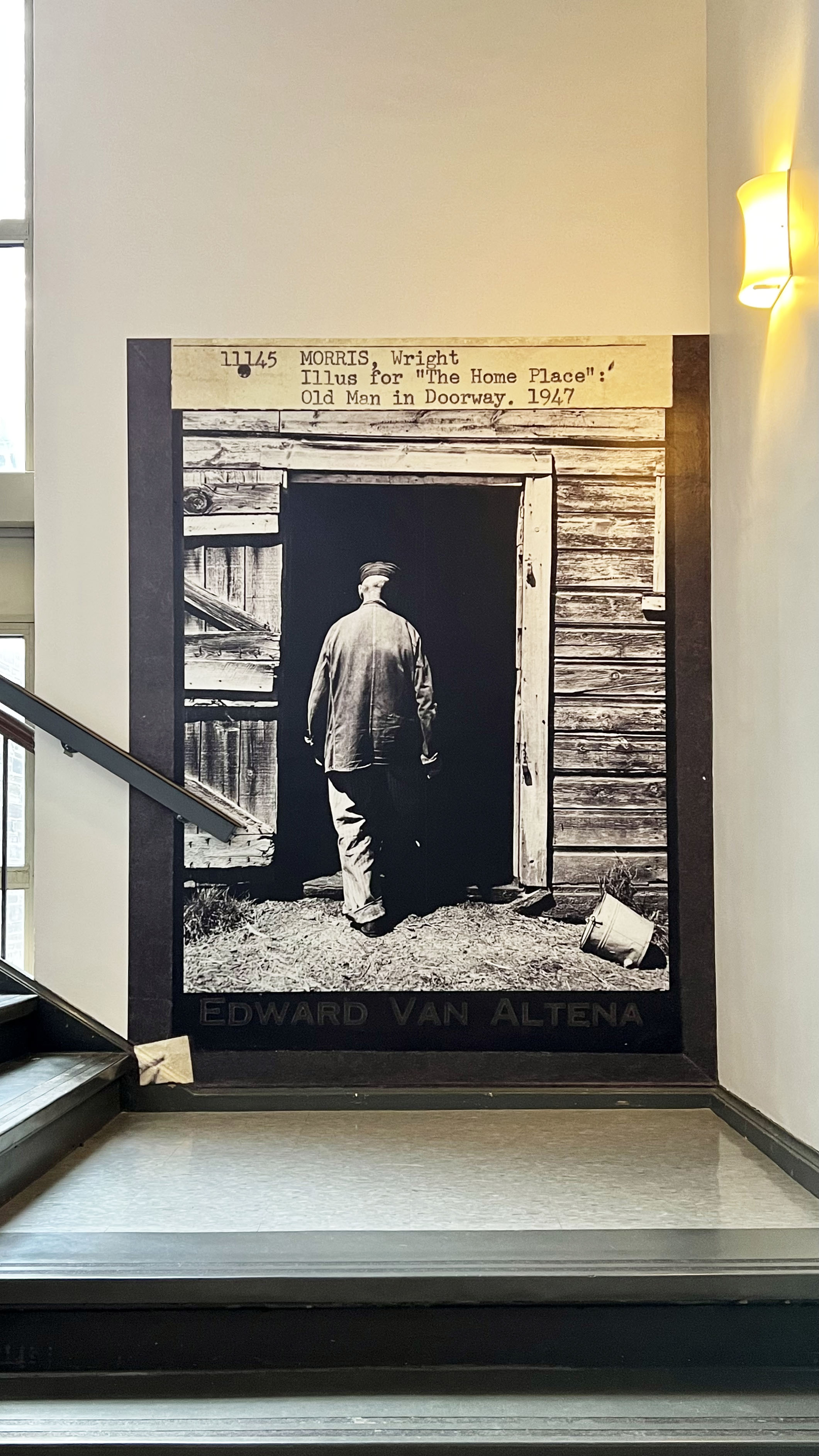 click to see item Old Man in Green Hall